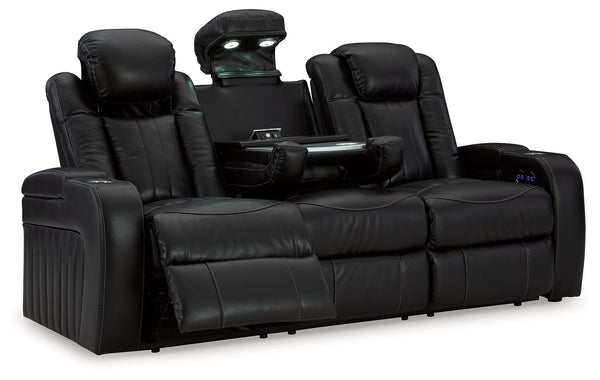 Caveman Den - Midnight - 2 Pc. - Power Reclining Sofa