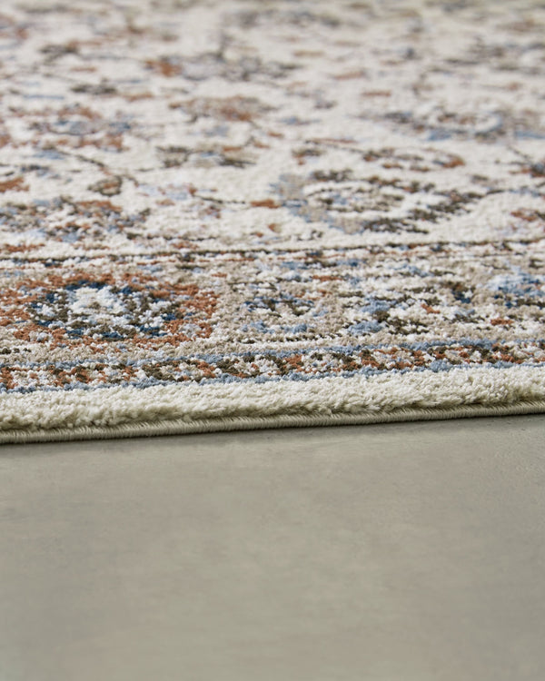  rust and cream. Timelessly designed