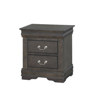 Louis Philippe - Nightstand - Dark Gray