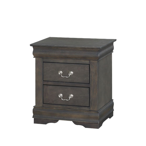 Louis Philippe - Nightstand - Dark Gray