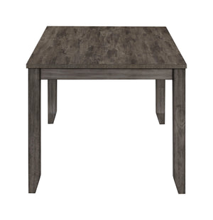  finished in a sleek gray wash that highlights the natural wood grain