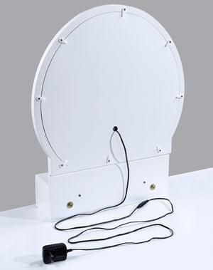 Cecilia - Vanity Table & Stool - White
