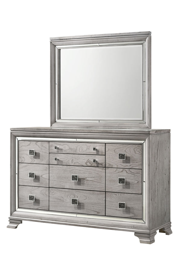 Vail - King 4 Piece Bedroom Set - Gray