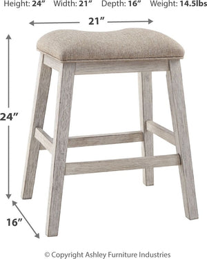  4 Upholstered Stools
