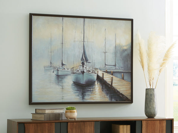  muted colors and misty atmosphere craft a calming ambiance