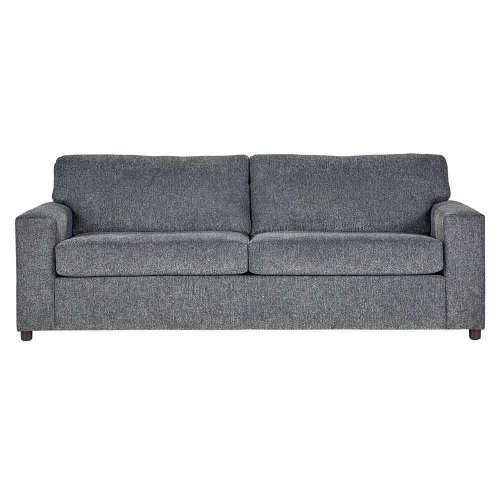 Introducing the Kylo 2 Piece Sofa and Cuddle Chair Set, a versatile and cozy addition to any living space. Crafted with 100% polyester Ash Gray easy-care fabric, this transitional set is at home in any dÃ©cor. Both pieces feature square arms and attached 