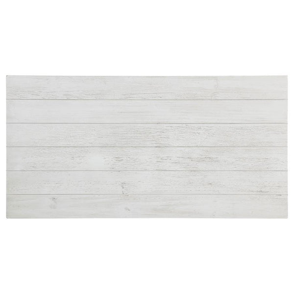 Payne - Wood Coffee Table With Shelf - White