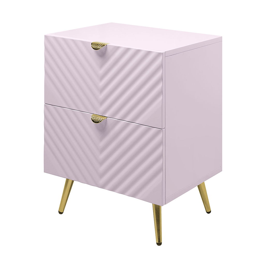 Gaines - Nightstand - Pink High