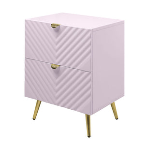 Gaines - Nightstand - Pink High