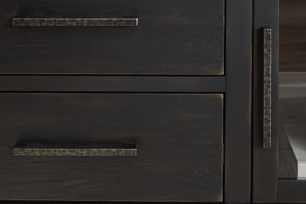 Galliden - Black - Extra Large TV Stand