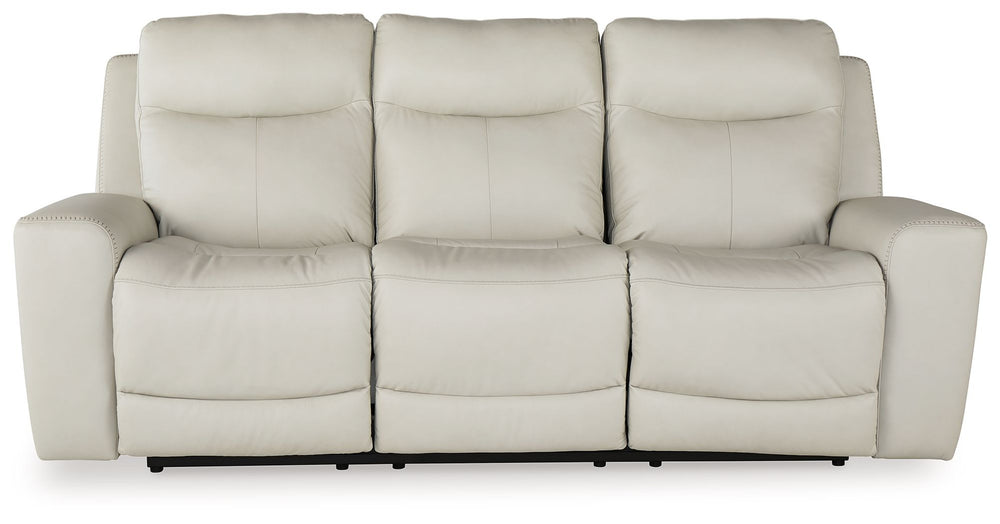 If sleek and modern is your style, this power reclining sofa is ready to deliver a fresh look in comfort seating. With a plethora of power features and perfectly positioned scoop seating for unparalleled relaxation, this recliner will be your go-to spot f