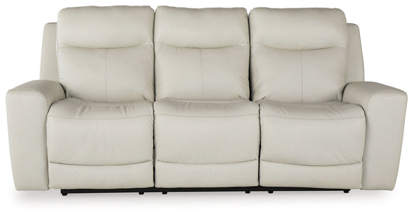 If sleek and modern is your style, this power reclining sofa is ready to deliver a fresh look in comfort seating. With a plethora of power features and perfectly positioned scoop seating for unparalleled relaxation, this recliner will be your go-to spot f