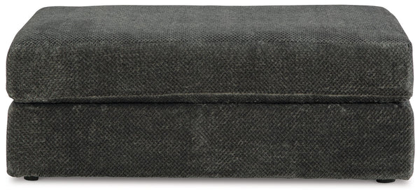 Karinne - Smoke - Oversized Accent Ottoman