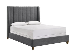 Agnes - King Bed - Charcoal