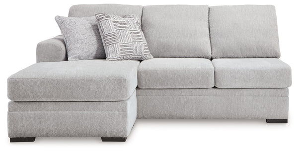 Gabyleigh - Nickel - Laf Sofa Chaise