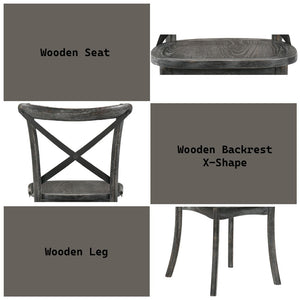 Kendric - Side Chair (Set of 2) - Rustic Gray