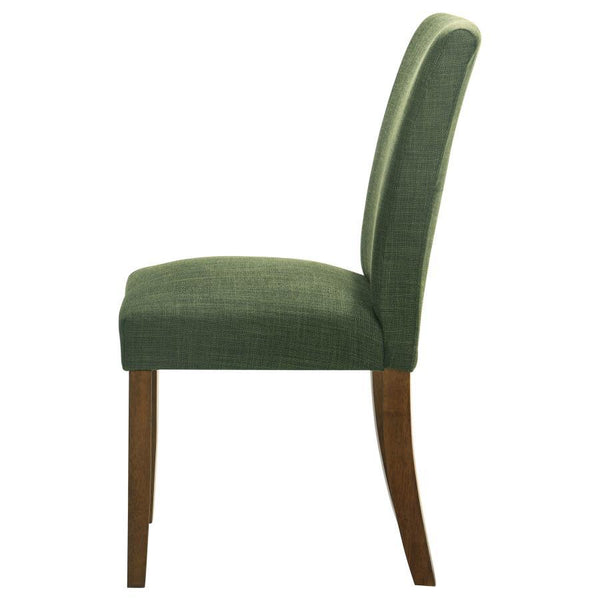 Cantley - Upholstered Dining Side Chair (Set of 2) - Green
