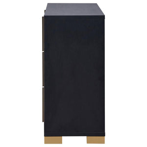 Marceline - 6-Drawer Dresser - Black