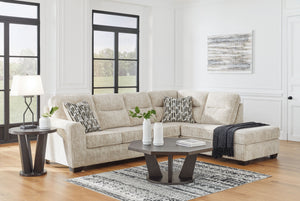 Lonoke - Parchment - 2-Piece Sectional With Raf Corner Chaise