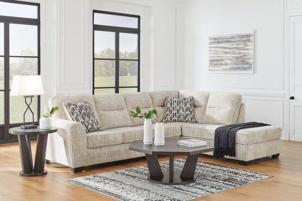 Lonoke - Parchment - 2-Piece Sectional With Raf Corner Chaise