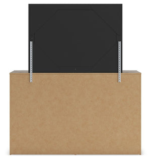 Graystorm - Brown Gray - Dresser And Mirror