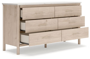 Cadmori - Two-Tone - Six Drawer Dresser