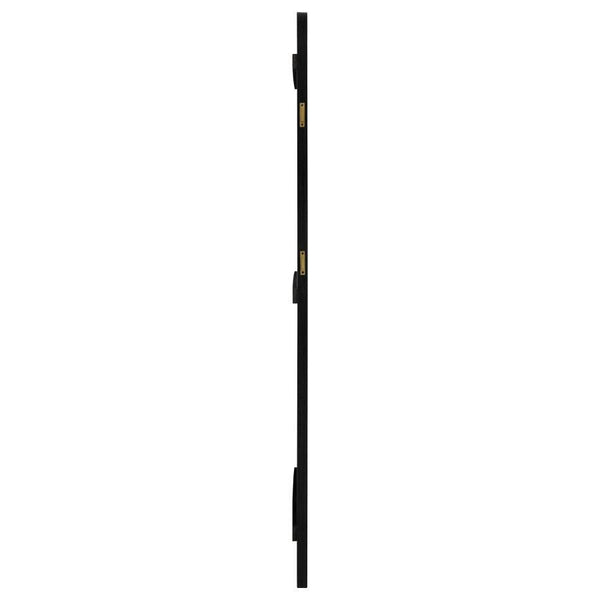 Arini - Cane Weave Full Length Standing Floor Mirror - Black