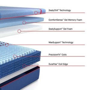 Posturepedic Elite - Albany II Medium Mattress - Split California King