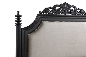 Kingsbury - King 4 Piece Bedroom Set - Black