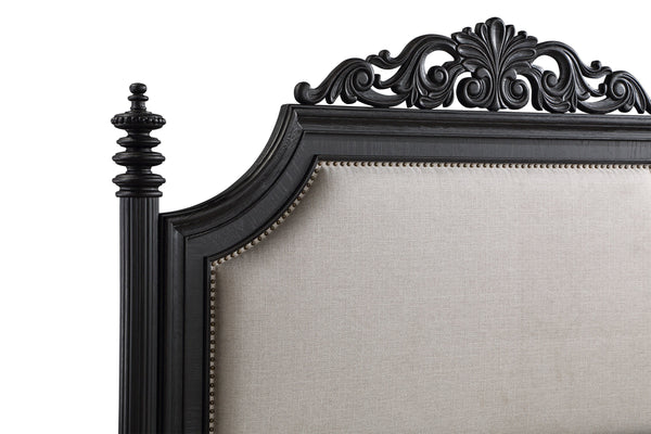 Kingsbury - King 4 Piece Bedroom Set - Black
