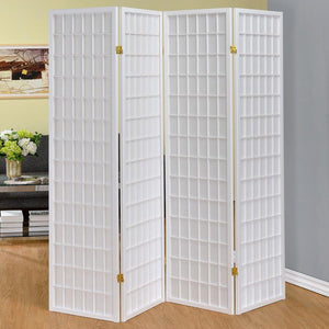  it reflects a contemporary motif. Four hinged scre
