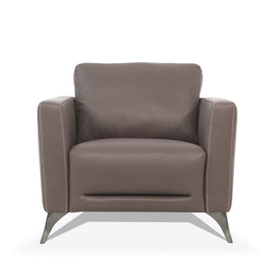 Malaga - Chair - Taupe Leather