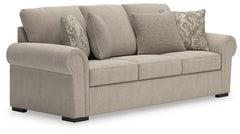 Looking for that perfect blend of timeless and cozy? This sofa delivers both, with classic roll arms and soft chenille upholstery that feels like a warm hug. There-'s plenty of space to curl up with a good book or stretch out for an afternoon nap. This ca