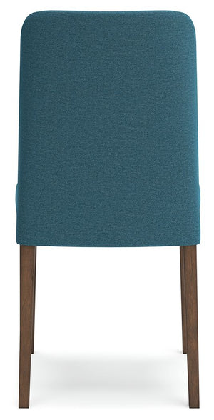 Lyncott - Blue / Brown- 5 Pc. - Dining Room Table