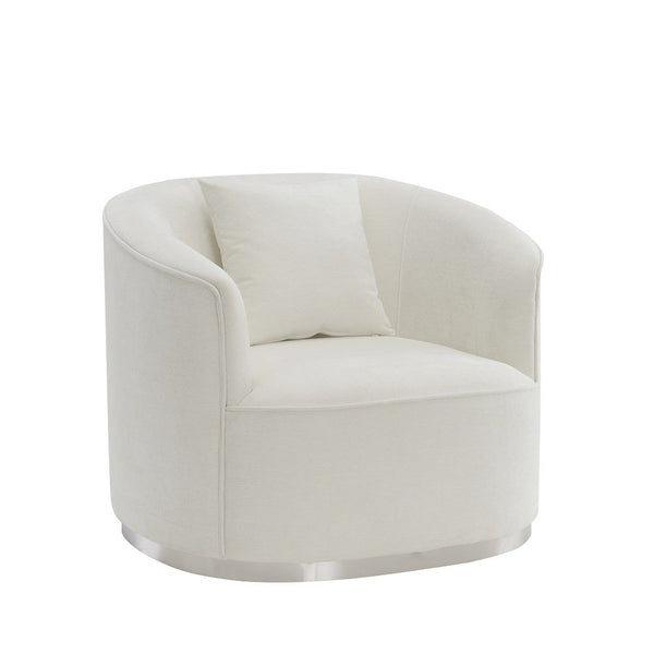 Seat Construction: Pocket Coil Tight Seat & Back Cushion Accent Pillow Included Wooden Inner Frame Metal Plate Legs