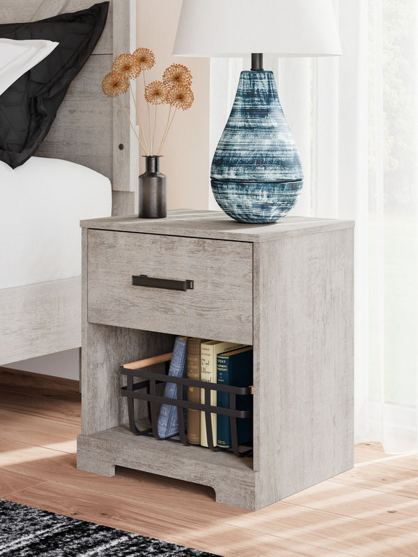  while the substantial warm pewter-tone hardware adds a modern farmhouse touch. The open cubby provides display 
