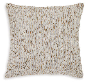 Add a touch of beauty and naturally beautiful depth to your decor. The textured stripes in ivory, gray and gold on this accent pillow create a captivating and modern design. It-'s an added touch of flair that-'s delightfully sophisticated and different.<b