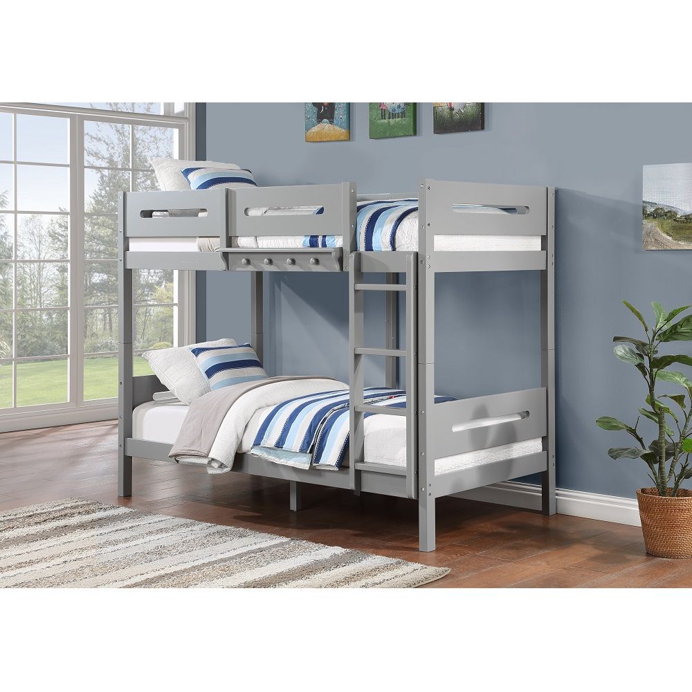 Slat System Included (14+14) Fully KD Structure Easy to Assemble Patent Pending Removable Ladder & Hanger