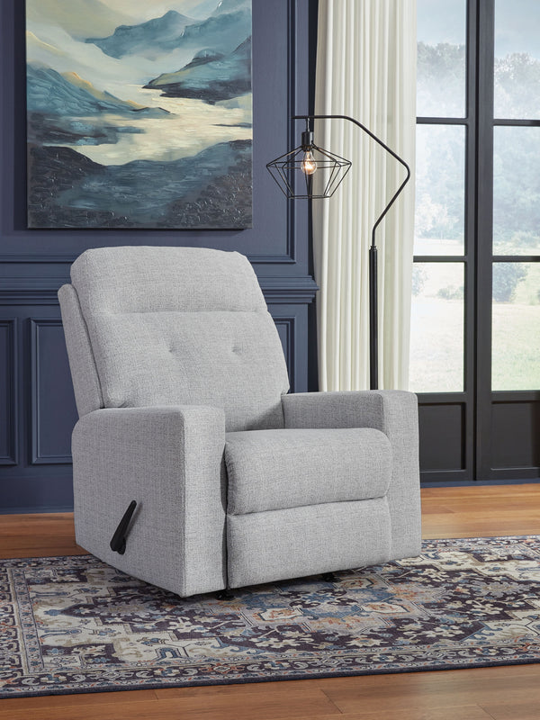  while updated track arms give a chic modern vibe. Pull tab reclining lets yo