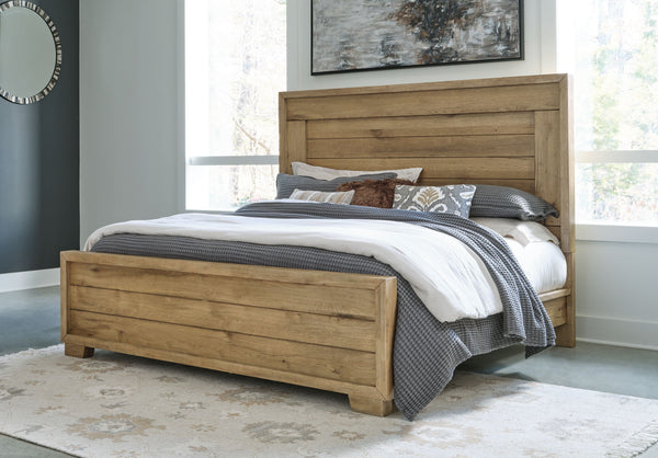 King Panel Bed