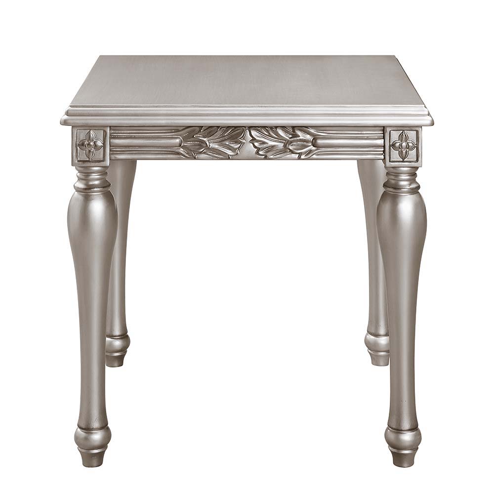 Pelumi - End Table - Pearl Silver - 28-"