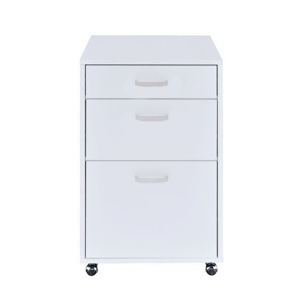 including casters make this cabinet easy to move. The bottom larger drawer is the right size for file folders