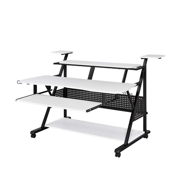 Willow - Music Desk - White & Black Finish