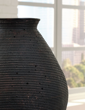 Hannela - Antique Brown - Vase - Large