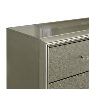 Lumina - Dresser - Silver