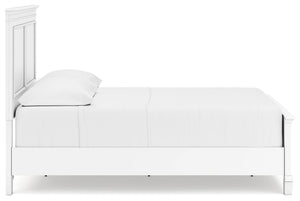 Fortman - White - Full Panel Bed