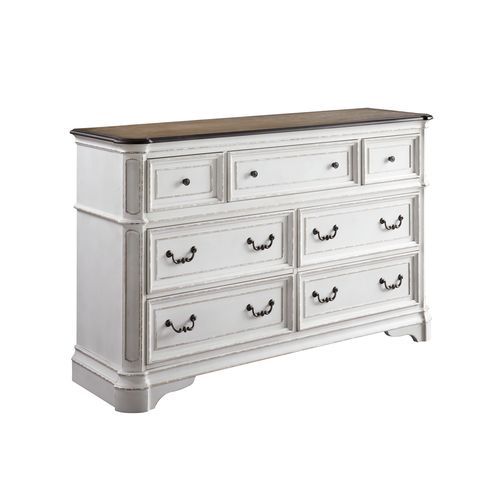Box Spring Required, Padded Headboard, Button Tufted Headboard, Side Metal Glide Drawer, English Dovetail Front & Back, Felt Lined Top Drawer, 2/3 Extension Drawer, Peel Off Style<br/><br/><b>Product Features</b><ul><li>Box Spring Requiredâ€§Padded Headbo