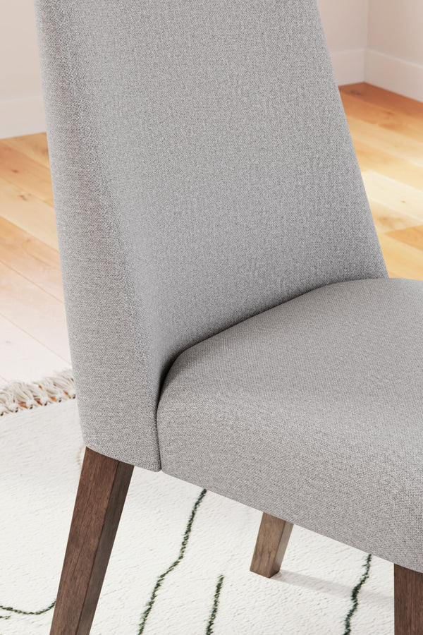 Lyncott - Brown / Gray - 5 Pc. - Butterfly Extension Table
