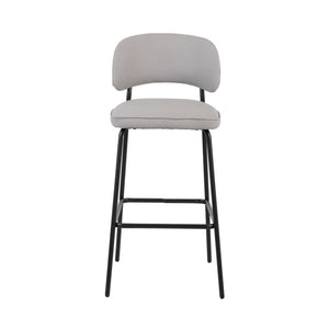  making it an excellent choice for any modern space. Each set includes two bar chairs with a sleek