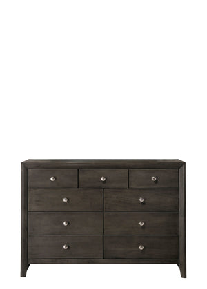Evan - Queen 3 Piece Bedroom Set - Gray